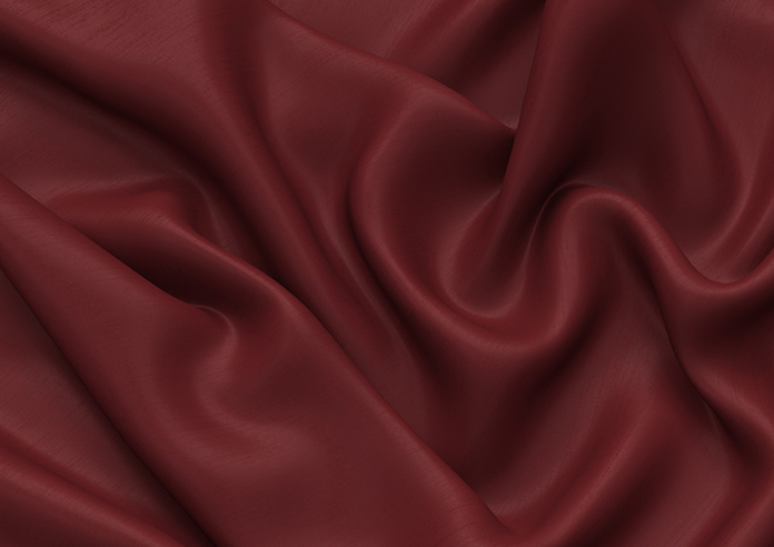 Shima Faux Silk, Claret - Roman Blind - Image 4